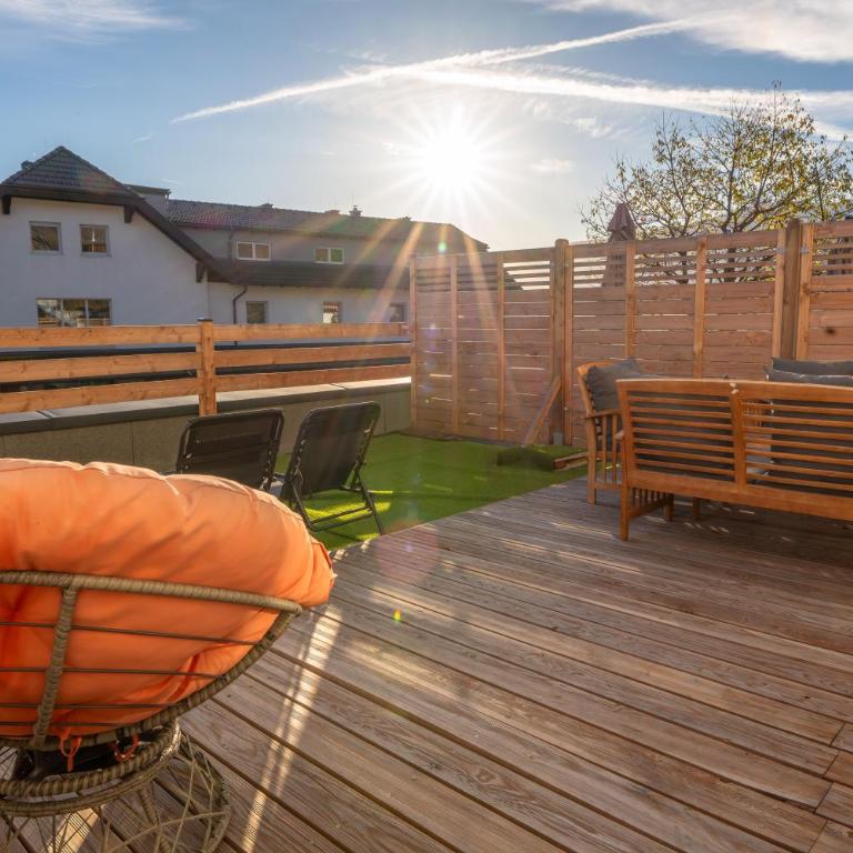 Höhenweg Appartement & Ferienwohnung - Apartment mit Terrasse - 27