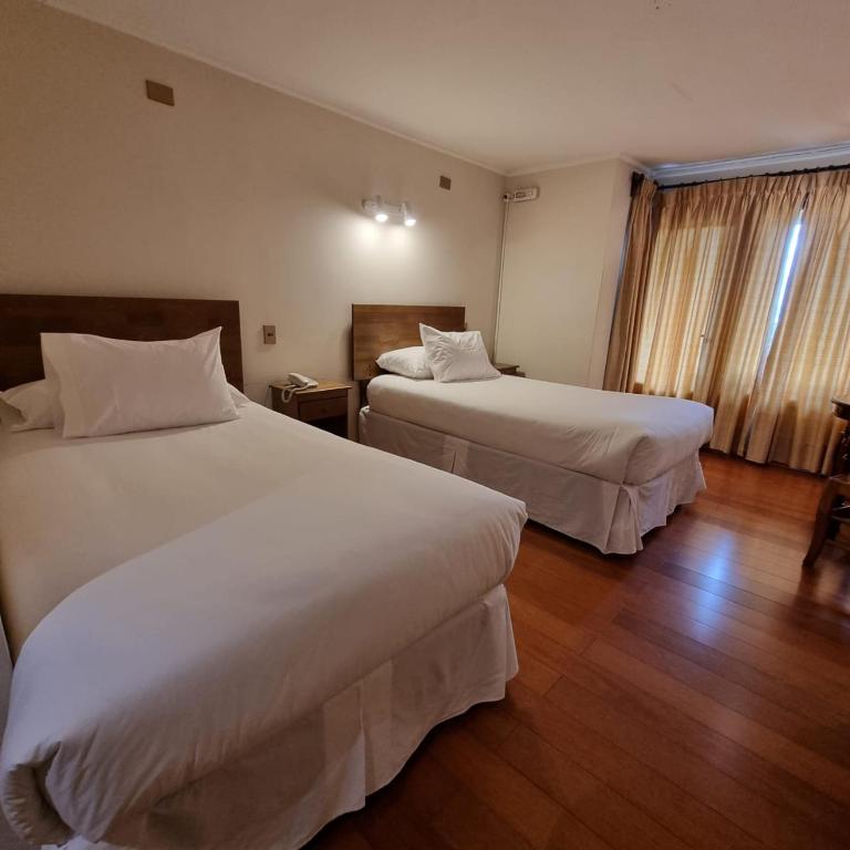 Hotel y Cabañas Lago Ranco - Caja los Andes - Habitación Doble Económica - 2 camas - 5