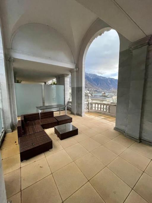 Le National Montreux Switzerland - Apartment mit 2 Schlafzimmern mit Balkon und Terrasse - 23