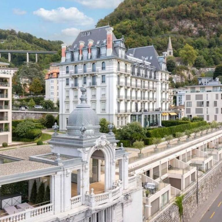 Le National Montreux Switzerland - Apartment mit 2 Schlafzimmern mit Balkon und Terrasse - 44
