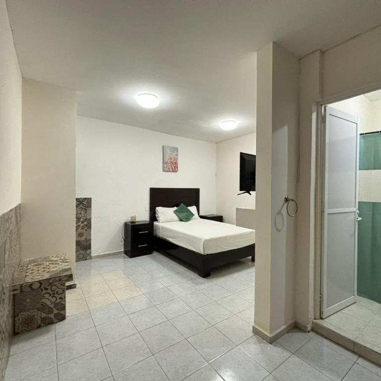Hotel Awazul Bacalar - Habitación Estándar - 1 cama grande - 1