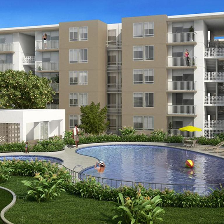 Upar Suite Apartamento con Aire Acondicionado y piscina - Three-Bedroom Apartment - 13