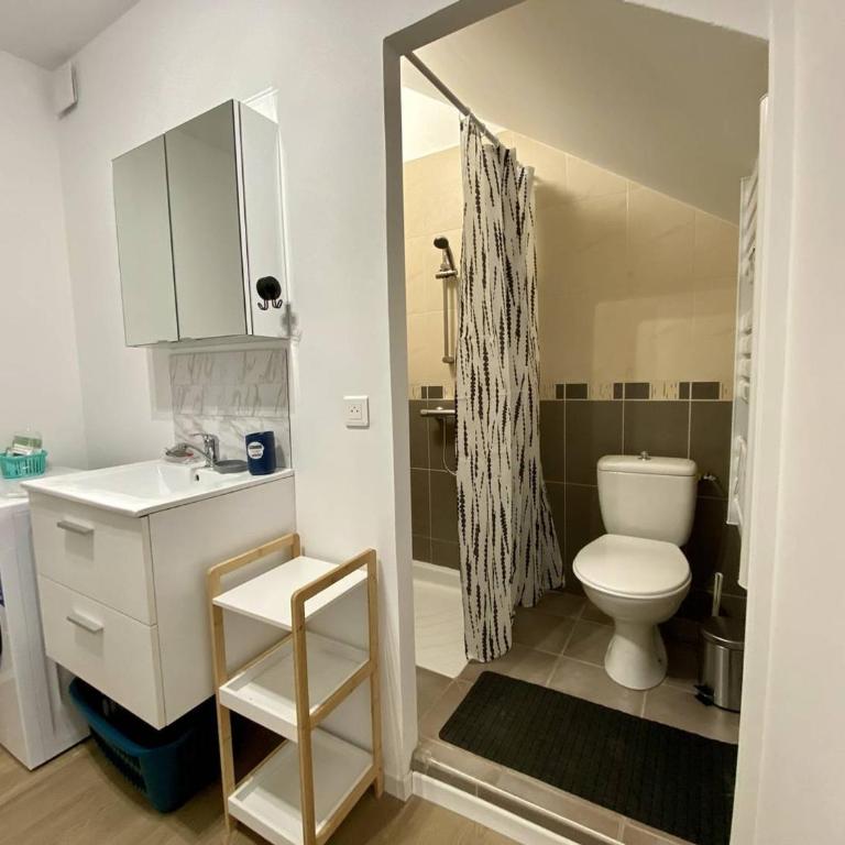 Charmant T2 à Cambo-les-Bains, proche des Thermes, pour 2 personnes - Apartamento de 1 dormitorio - 7