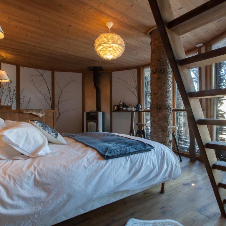 Cabane entre terre et ciel - Cabane dans les Arbres Nid - 18