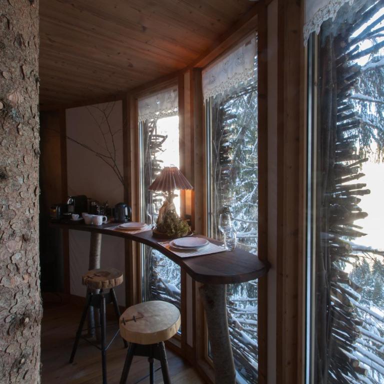 Cabane entre terre et ciel - Cabane dans les Arbres Nid - 20