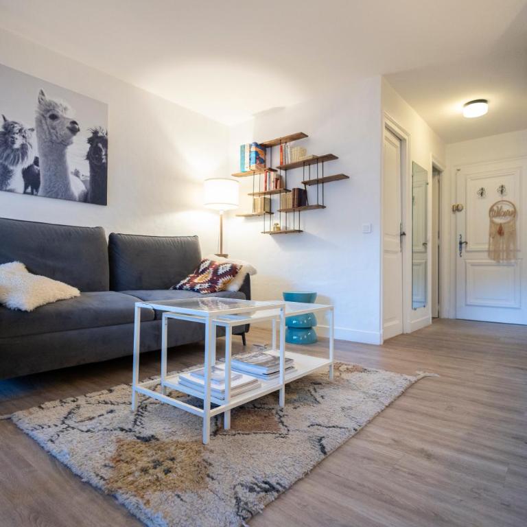 Studio rénové dans le centre piéton de Megève - Studio - Vue sur Montagne - 4