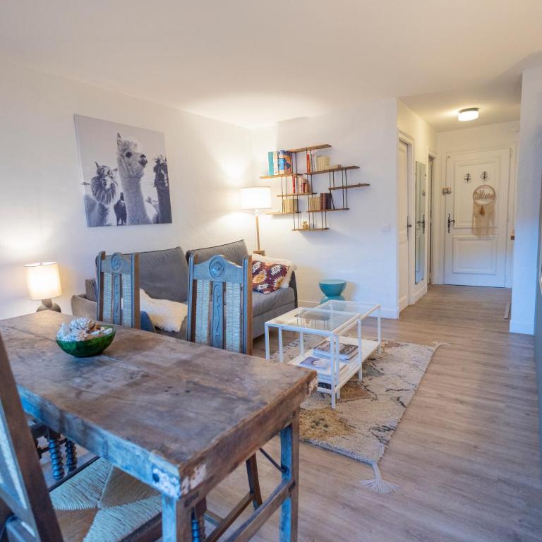 Studio rénové dans le centre piéton de Megève - Studio - Vue sur Montagne - 1