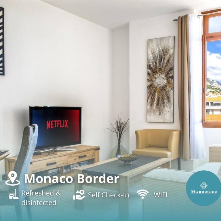 Monaco Border - Bel appartement rénové - CM - Appartement 2 Chambres - 1
