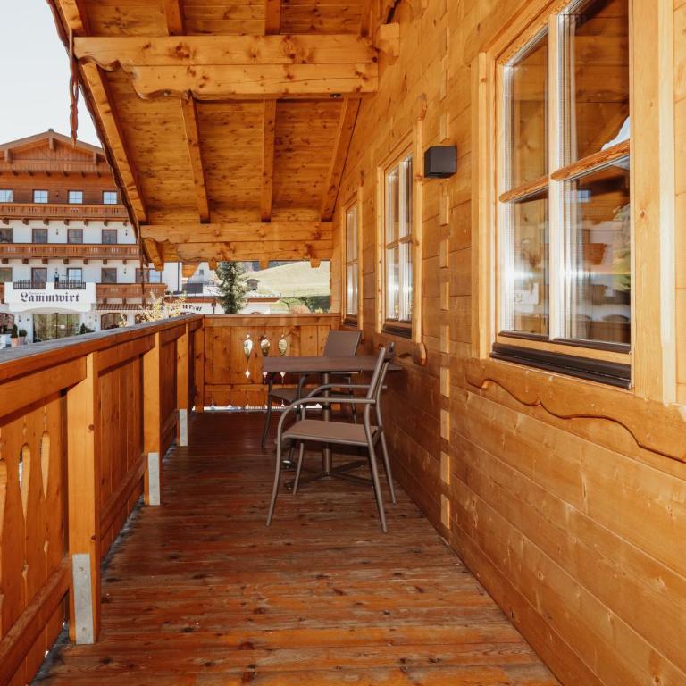 Hotel Lammwirt - Apartment mit 2 Schlafzimmern und Balkon - Nebengebäude - 8