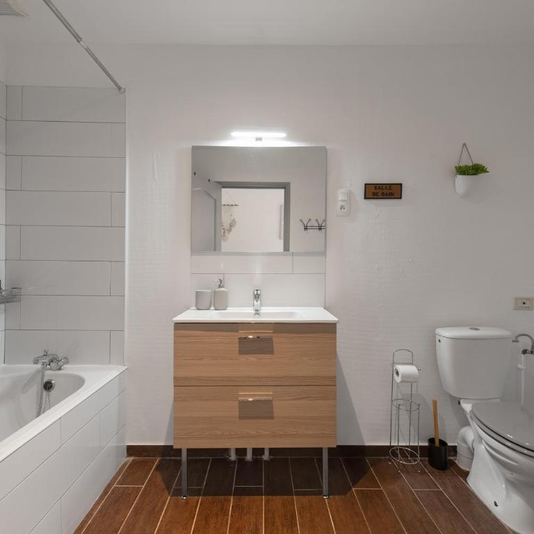 Spacieux T2 au centre ville avec parking et climatisation - Apartment mit 1 Schlafzimmer - 9