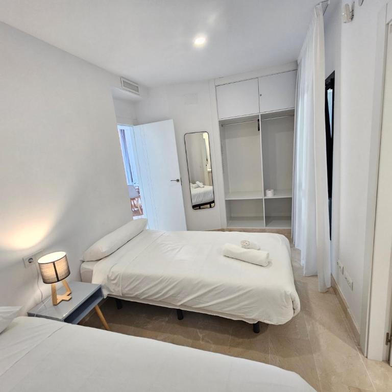 Apartamento 1ª Línea de playa Planta Vistas a Casco Histórico - Apartamento Estándar de 2 dormitorios - 7