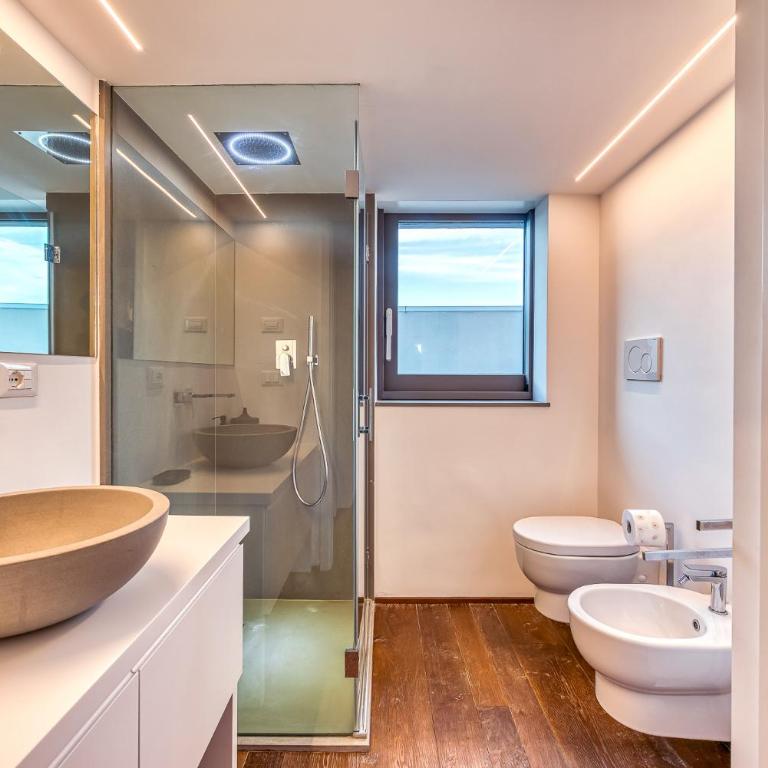 Skylife Tiber Luxury Penthouse - Apartment mit 3 Schlafzimmern und Balkon - 13
