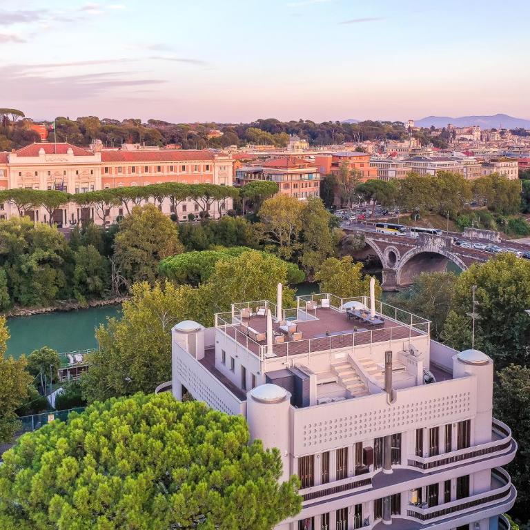 Skylife Tiber Luxury Penthouse - Apartment mit 3 Schlafzimmern und Balkon - 17