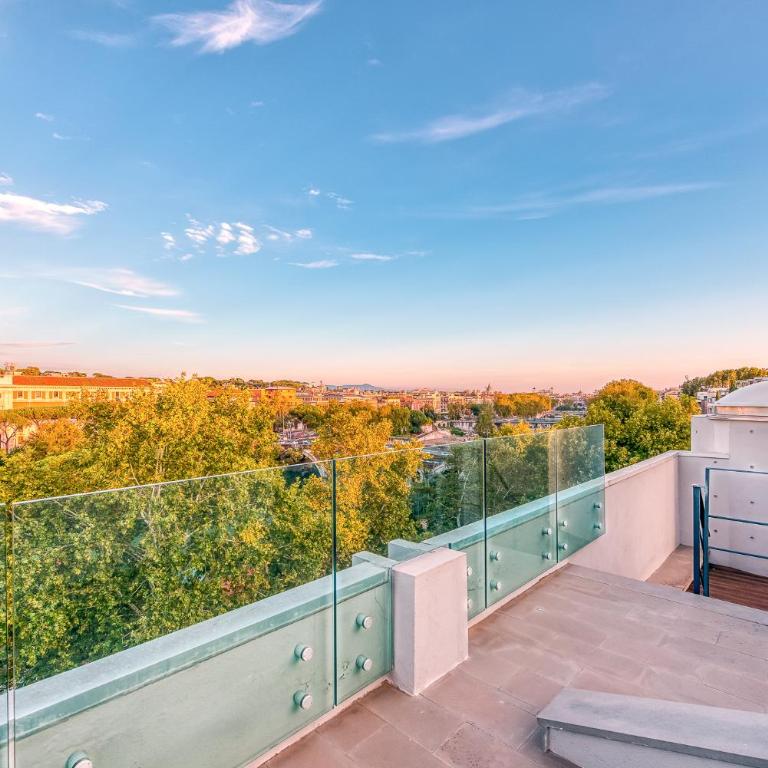 Skylife Tiber Luxury Penthouse - Apartment mit 3 Schlafzimmern und Balkon - 28
