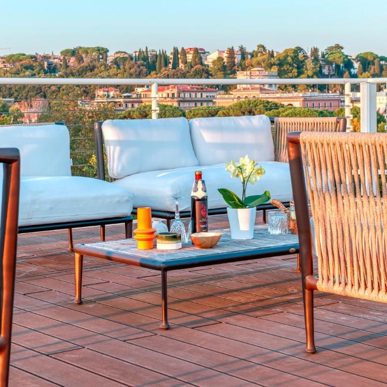 Skylife Tiber Luxury Penthouse - Apartment mit 3 Schlafzimmern und Balkon - 31