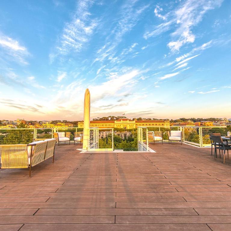 Skylife Tiber Luxury Penthouse - Apartment mit 3 Schlafzimmern und Balkon - 29