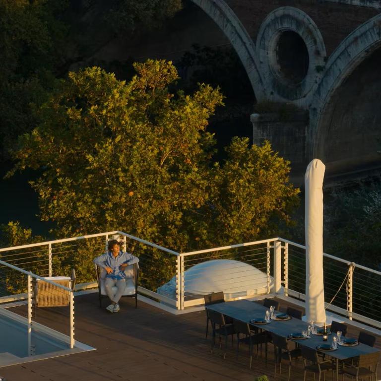 Skylife Tiber Luxury Penthouse - Apartment mit 3 Schlafzimmern und Balkon - 33