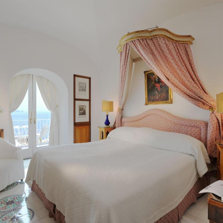 Le Sirenuse - Camera Matrimoniale Classic con Vista Mare - 1