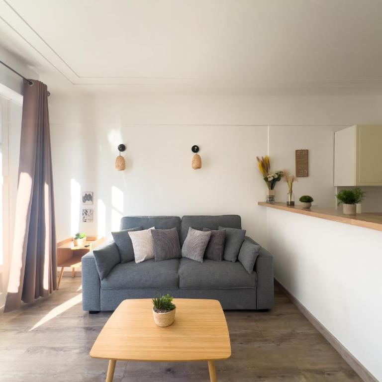 Calme et centrale avec balcon ensoleillé - Appartement 1 Chambre - 1