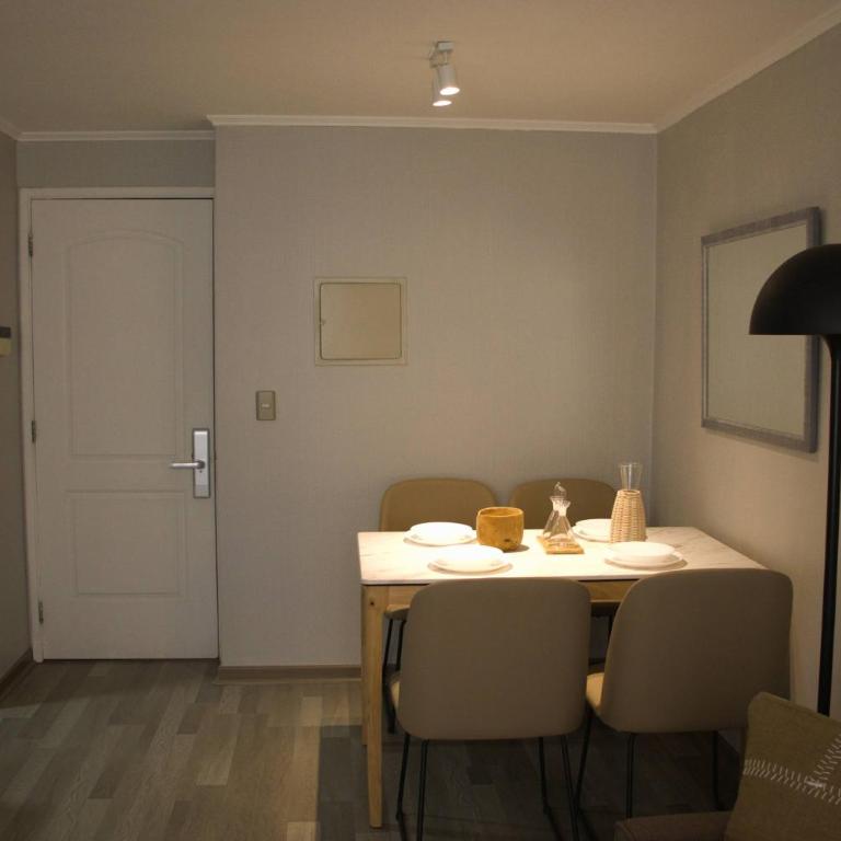 HOM I TOP1 con AA Depto 1D1B en Marcoleta Santiago 7001 - Apartamento - 12