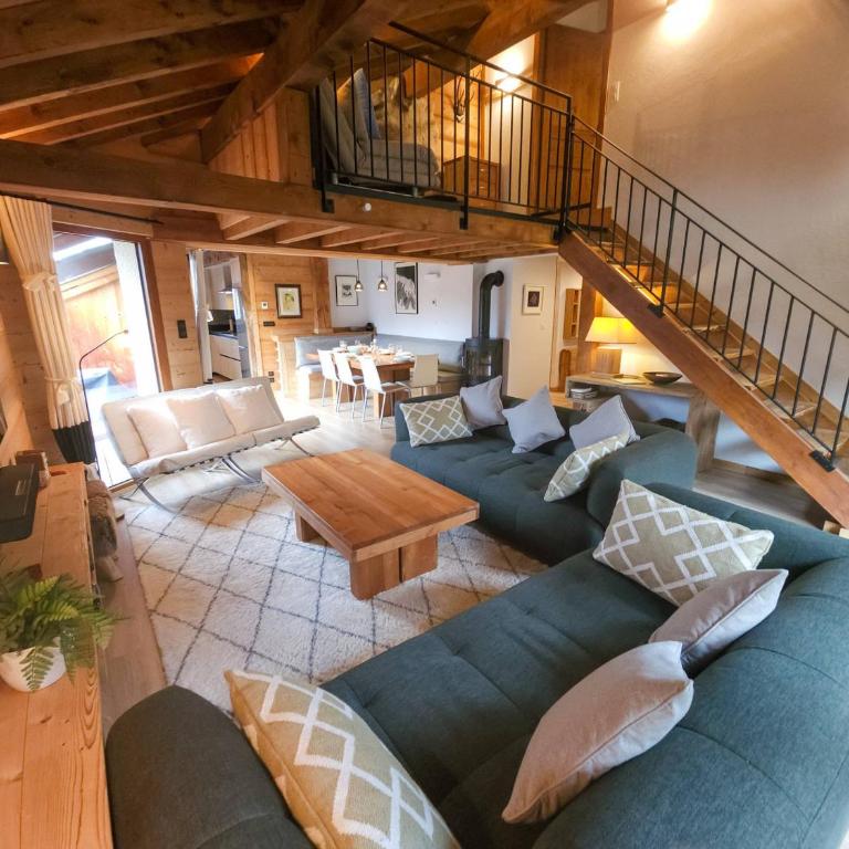 Chalet confortable 10 pers. au centre de St Martin de Belleville, proche téléski et commodités - Appartement 4 Chambres - 1