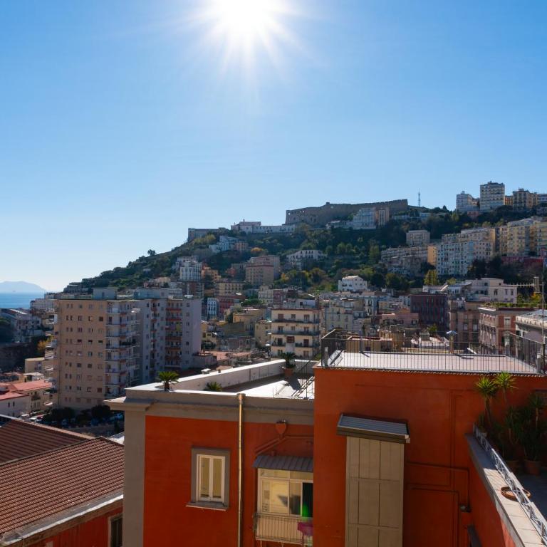 NA bella vista Rooftop-B&B - Double Room with Sea View - 13