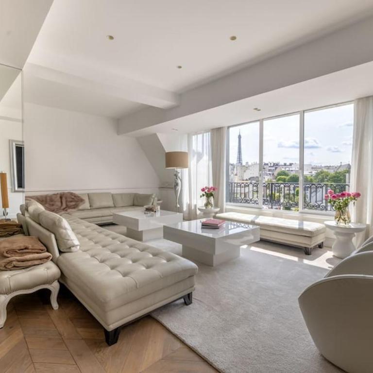 Palais Privé Luxe Vue Tour Eiffel Confort Exclusif - Appartement 4 Chambres Deluxe - 33