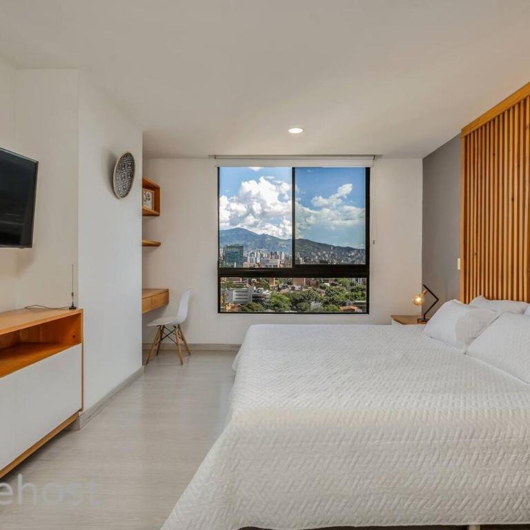 Lovely Apartment 2 Bedrooms In Poblado City View - Apartamento de 2 dormitorios - 12