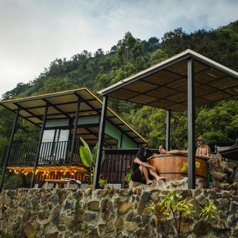 Refined cabin, panoramic views, steps from Jericó - One-Bedroom House - 47