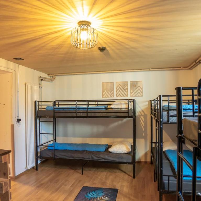 Naturfreunde Hostel Grindelwald - Einzelbett im gemischten Schlafsaal mit Gemeinschaftsbad - 6