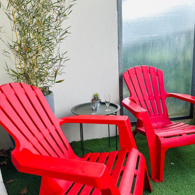 Le Golden-Terrasse & Parking - Estudio con cama extragrande - 33
