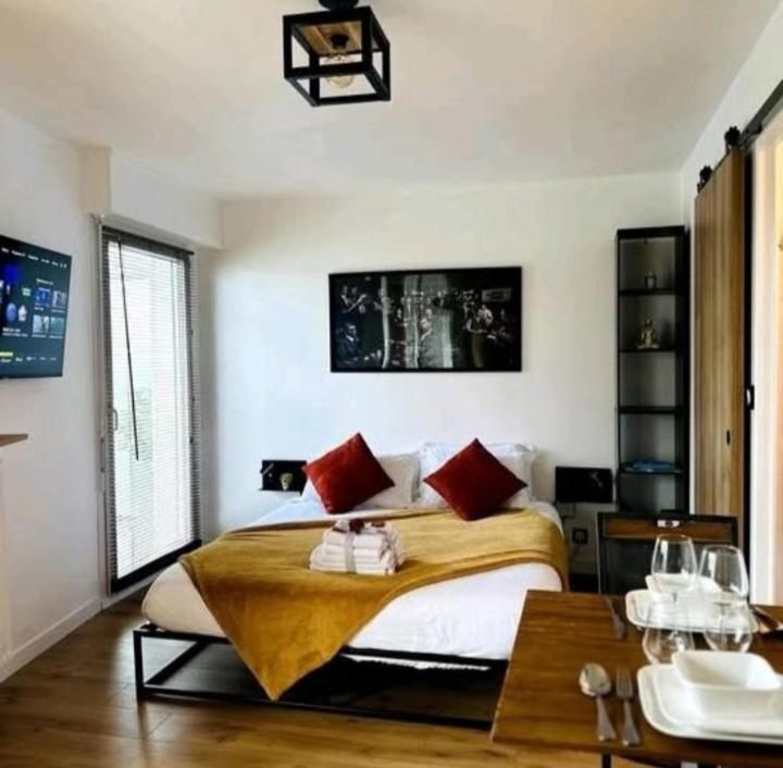 Le Golden-Terrasse & Parking - Estudio con cama extragrande - 39