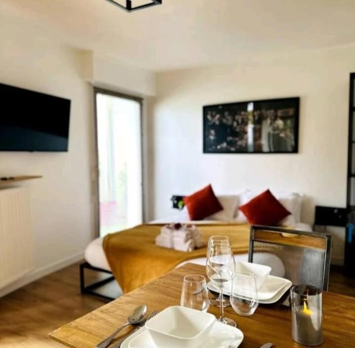 Le Golden-Terrasse & Parking - Estudio con cama extragrande - 35