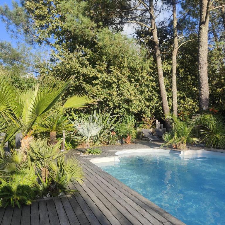 La Grange Océane SPA, Clim & Piscine chauffée en saison - Appartement avec Balcon - 33