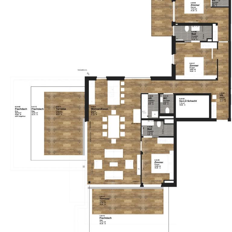 Adler Resort - Penthouse Apartment mit 3 Schlafzimmern - 1