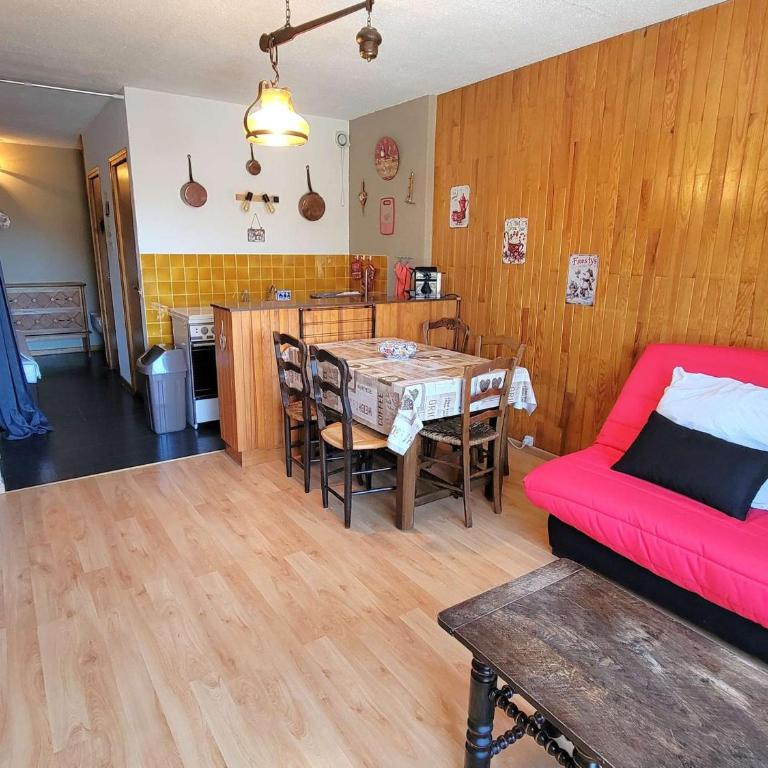 Charmant studio 4 pers. au pied des pistes - Balcon Sud Ouest, parking, centre station - FR-1-393-160 - Studio - 7