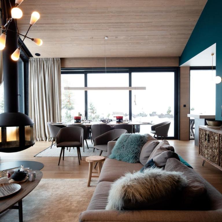 Chalet Super G – 5 chambres en suite – Skis aux pieds – Vue exceptionnelle – 10 pers. - Chalet - 11
