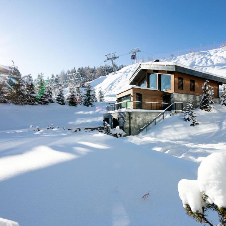 Chalet Super G – 5 chambres en suite – Skis aux pieds – Vue exceptionnelle – 10 pers. - Chalet - 15