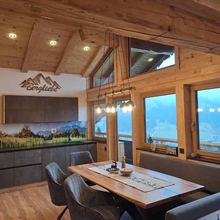 Lodge Kitzbüheler Alpen - Apartment mit 3 Schlafzimmern und Dusche - 11