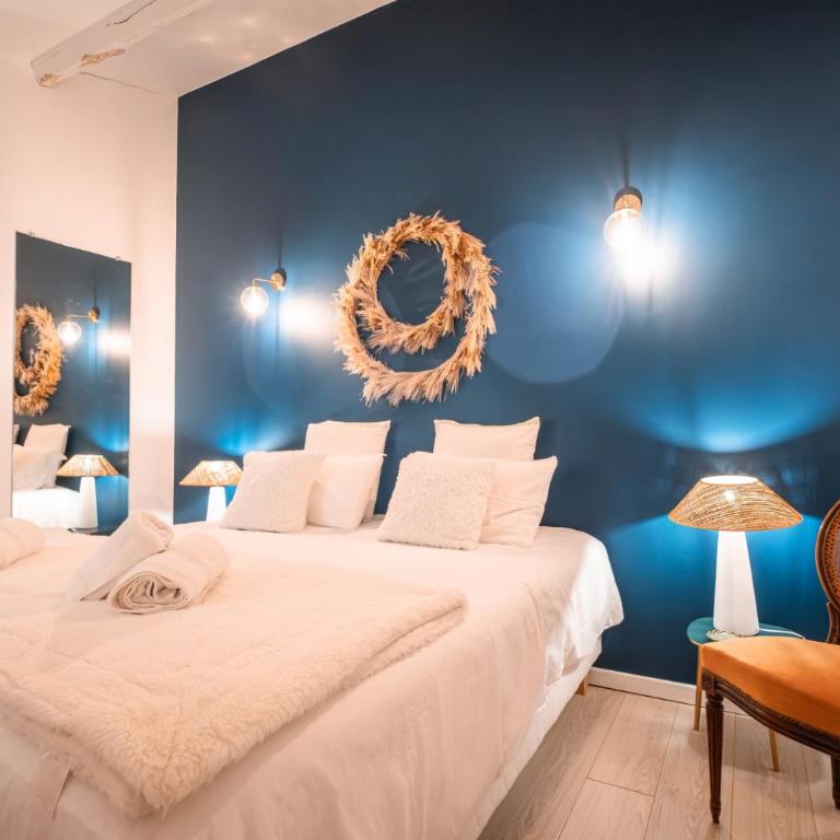 Le Duplex - Clim - Parking - WiFi - Appartement 3 Chambres - 46
