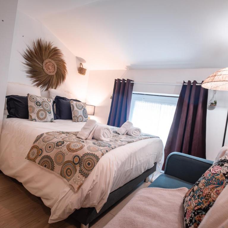 Le Duplex - Clim - Parking - WiFi - Appartement 3 Chambres - 55