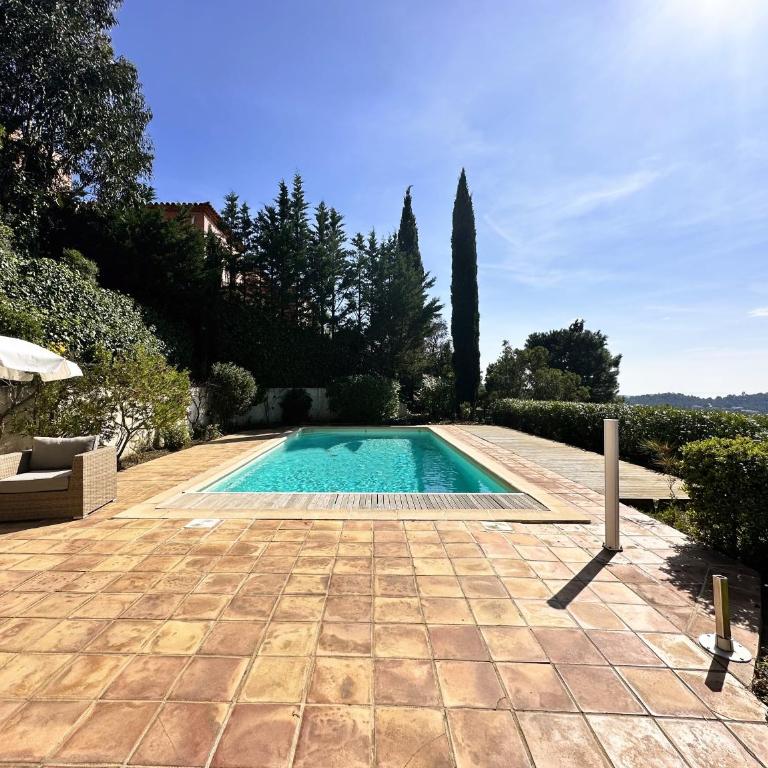 Villa Lougabie pour 8 personnes, vue mer et piscine sur le Domaine de Valcros à La Londe-Les Maures - Haus mit 4 Schlafzimmern - 3