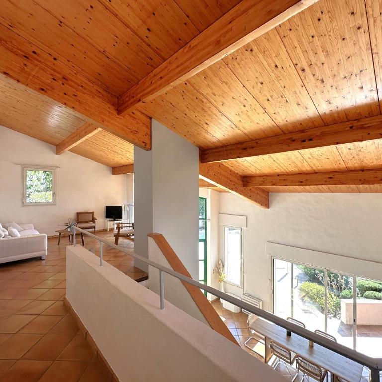 Villa Lougabie pour 8 personnes, vue mer et piscine sur le Domaine de Valcros à La Londe-Les Maures - Haus mit 4 Schlafzimmern - 8