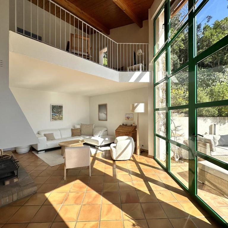 Villa Lougabie pour 8 personnes, vue mer et piscine sur le Domaine de Valcros à La Londe-Les Maures - Haus mit 4 Schlafzimmern - 11