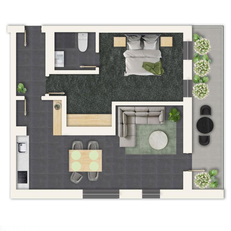 Wildgrün Panorama Lodge 1 - Apartment - 9