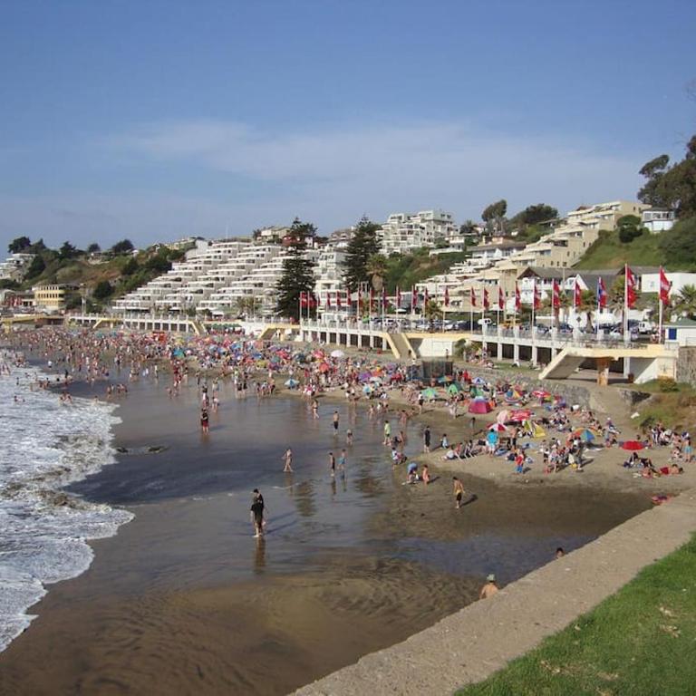 Departamento frente al mar, en playa amarilla, con piscina - Apartamento de 1 dormitorio - 12