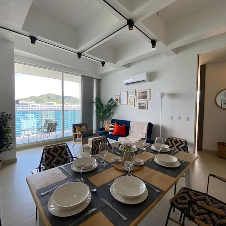 Lujo Apto- Santa Marta - Primera Línea - Two-Bedroom Apartment - 66