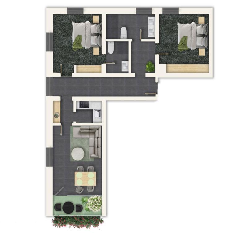 Wildgrün Maxi Lodge 7 - Apartment - 16