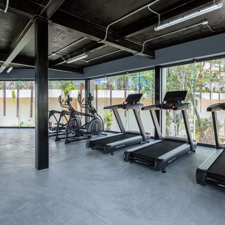 Cozy Studio in the Jungle, balcony and Pool view - Estudio con vistas al jardín - 13