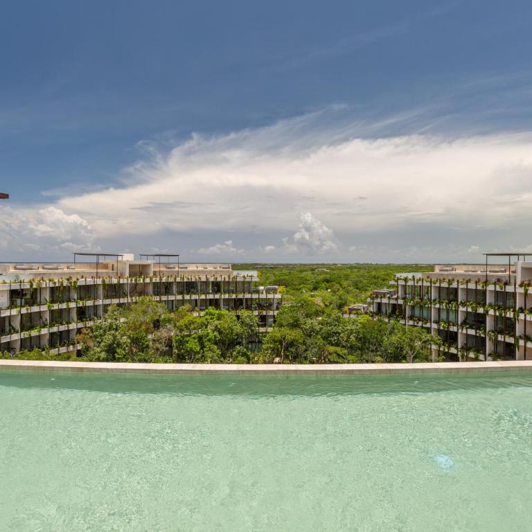 Cozy Studio in the Jungle, balcony and Pool view - Estudio con vistas al jardín - 15